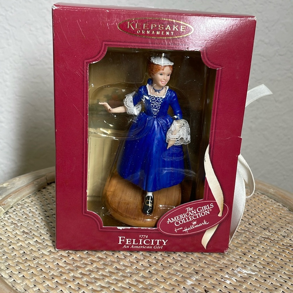 Hallmark American Girl Felicity ornament